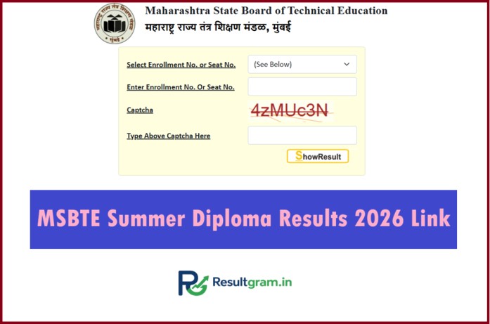 MSBTE Summer Diploma Results 2026 Link Soon, Download Marksheet Pdf @ result.msbte.ac.in